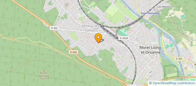 localisation de l'entreprise SCI CHATEL CONCORDIA  MORET-LOING-ET-ORVANNE