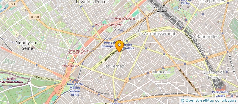 localisation de l'entreprise SCI CHATEL IRRMANN  PARIS