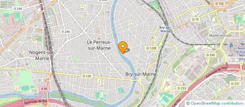 localisation de l'entreprise SCI CHATELAIN à BRY-SUR-MARNE