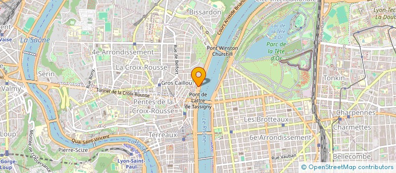 localisation de l'entreprise SCI CHATELARD 1  LYON