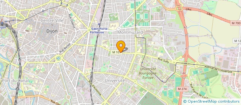 localisation de l'entreprise SCI CHATELET  DIJON