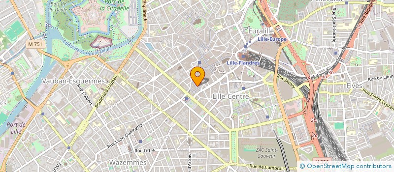 localisation de l'entreprise SCI CHATELLERAULT à LILLE
