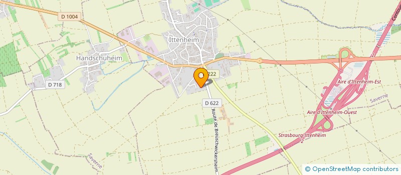 localisation de l'entreprise SCI CHATHAC  ITTENHEIM