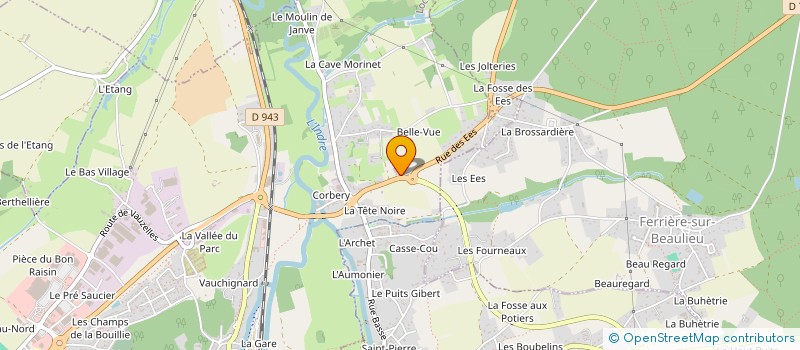 localisation de l'entreprise SCI CHATI-POT'  LOCHES