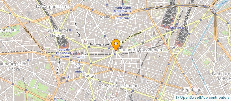 localisation de l'entreprise SCI CHATILIEZ LES PETITES ECURIES  PARIS