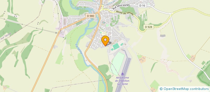 localisation de l'entreprise SCI CHATILLAUXOIS  CHATILLON-SUR-SEINE