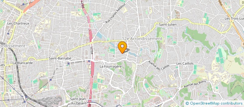 localisation de l'entreprise SCI CHATO à MARSEILLE