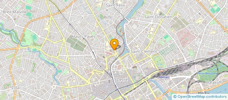 localisation de l'entreprise SCI CHATOFIR  NANTES
