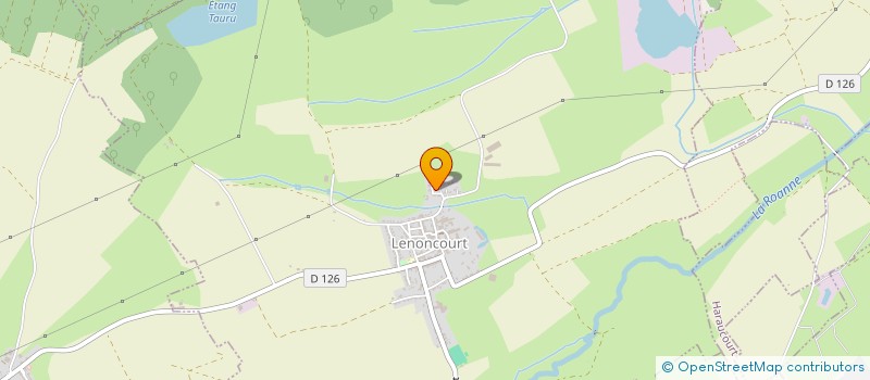localisation de l'entreprise SCI CHATON  LENONCOURT
