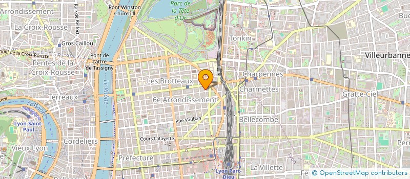 localisation de l'entreprise SCI CHATOU  LYON