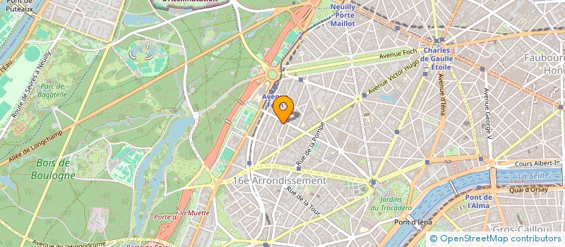 localisation de l'entreprise SCI CHATOU UB CD LD  PARIS