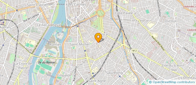 localisation de l'entreprise SCI CHATOUILLE à TOULOUSE
