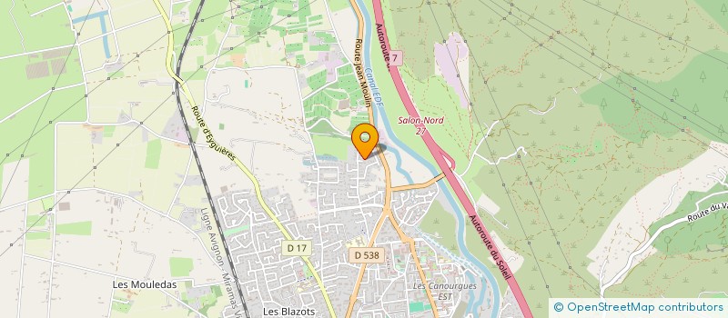 localisation de l'entreprise SCI CHATOYA  SALON-DE-PROVENCE