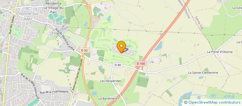 localisation de l'entreprise SCI CHAUBOI à LES SABLES-D'OLONNE