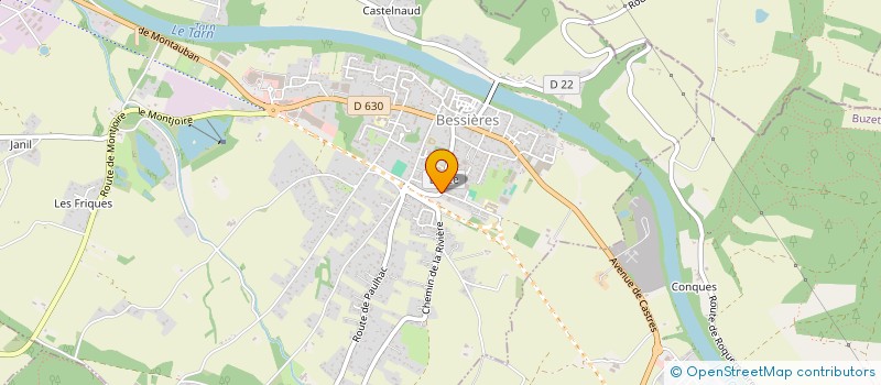 localisation de l'entreprise SCI CHAUCHARD CASTELNAUDARY  RIEUPEYROUX