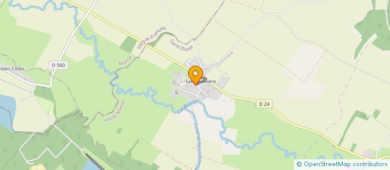 localisation de l'entreprise SCI CHAUCOUVERT - COSENTINO à ECLARON-BRAUCOURT-SAINTE-LIVIERE