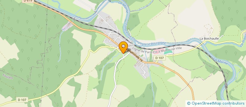 localisation de l'entreprise SCI CHAUDOT IMMO à FOULAIN