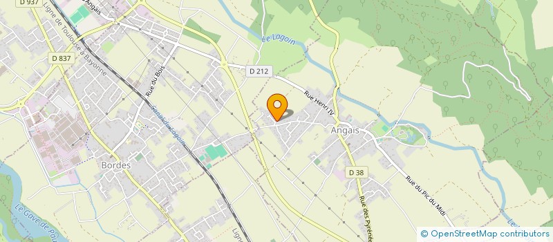 localisation de l'entreprise SCI CHAUDRON  ANGAIS