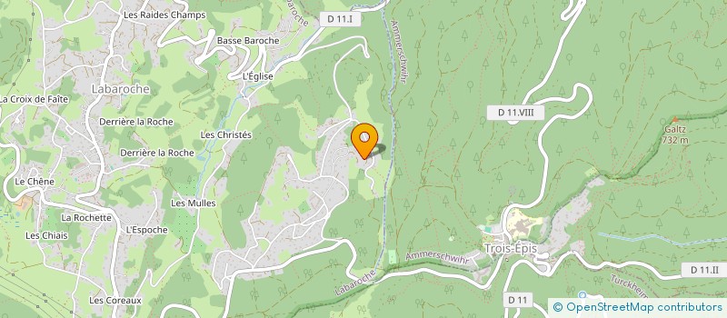 localisation de l'entreprise SCI CHAUFFOUR  LABAROCHE