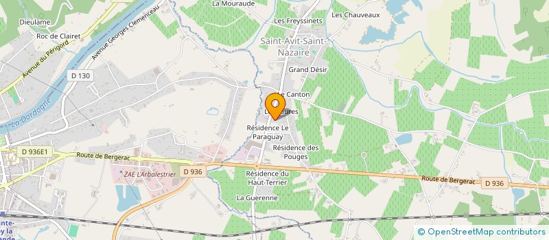 localisation de l'entreprise SCI CHAUGIER CONSTRUCTION  SAINT-AVIT-SAINT-NAZAIRE