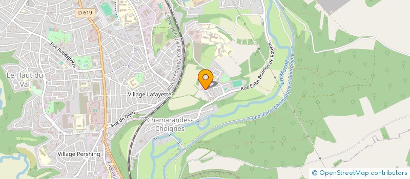 localisation de l'entreprise SCI CHAUMONNOT à CHAMARANDES-CHOIGNES
