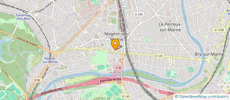localisation de l'entreprise SCI CHAUPAL à NOGENT-SUR-MARNE