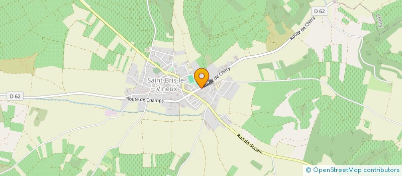 localisation de l'entreprise SCI CHAUSSAN  SAINT-BRIS-LE-VINEUX