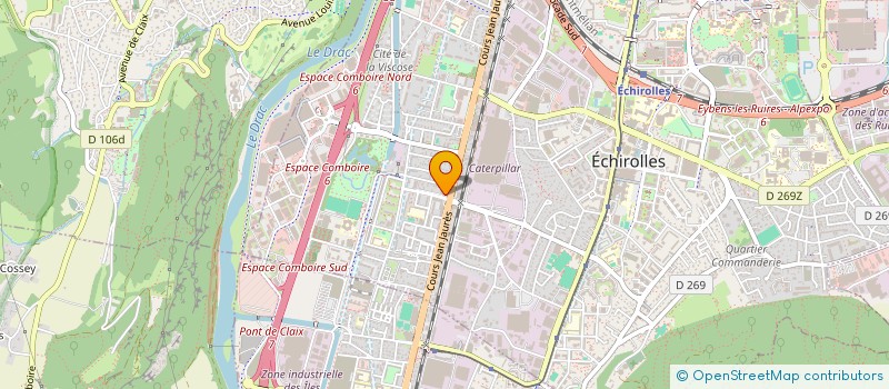 localisation de l'entreprise SCI CHAUTAGNE à ECHIROLLES