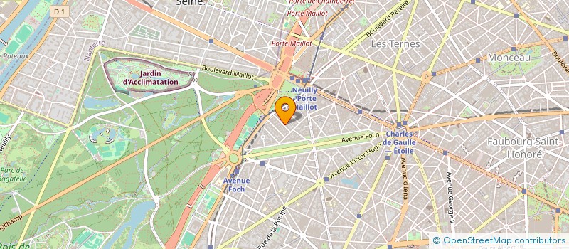 localisation de l'entreprise SCI CHAUVEAU CHEZY à PARIS