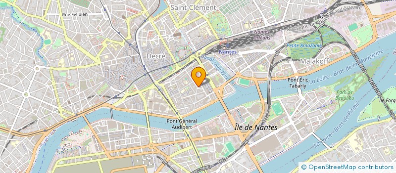 localisation de l'entreprise SCI CHAUVET à NANTES