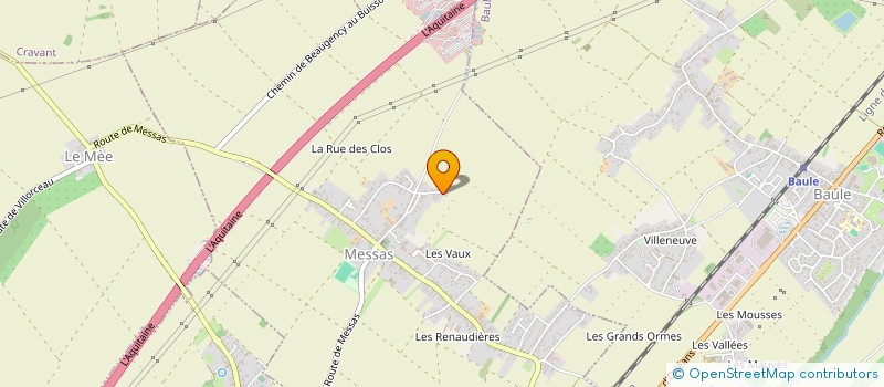 localisation de l'entreprise SCI CHAUVIERE  MESSAS