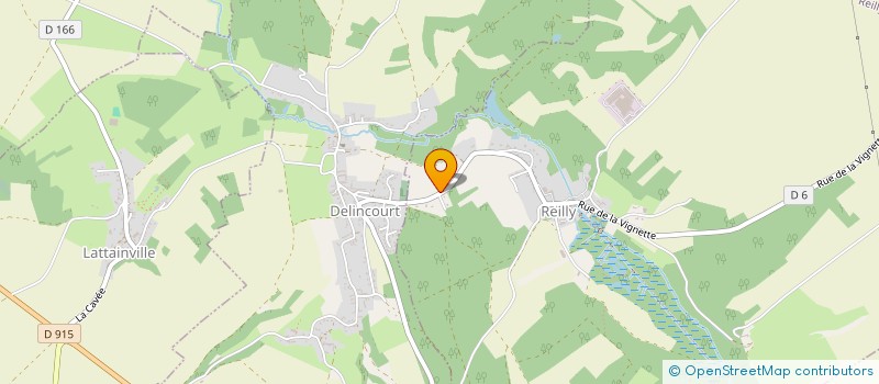 localisation de l'entreprise SCI CHAUVINCOURT  REILLY