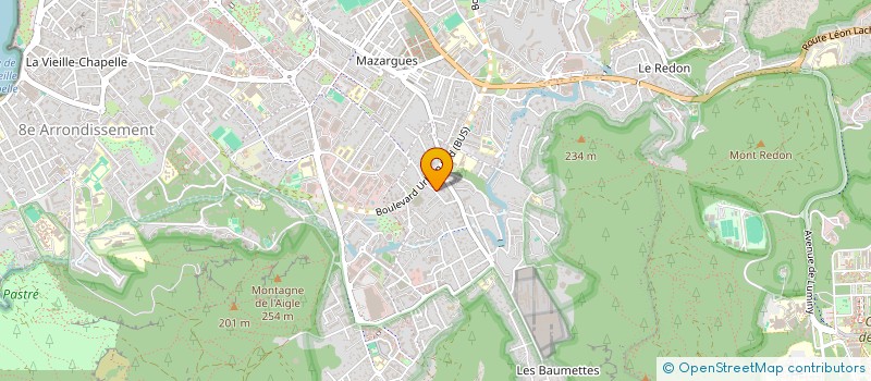 localisation de l'entreprise SCI CHAVAL à MARSEILLE