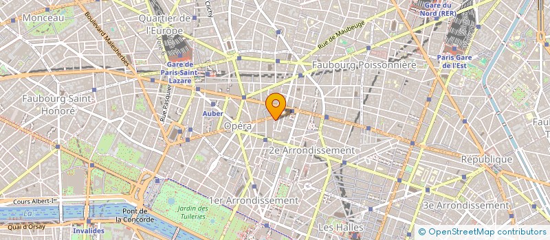 localisation de l'entreprise SCI CHAVANOD  PARIS