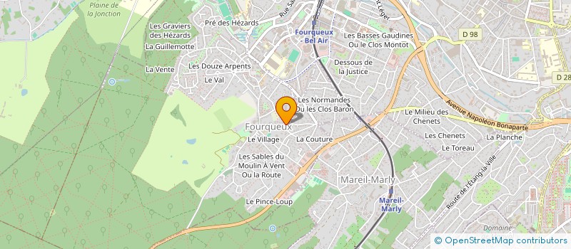 localisation de l'entreprise SCI CHAVENAYSIENNE  SAINT-GERMAIN-EN-LAYE