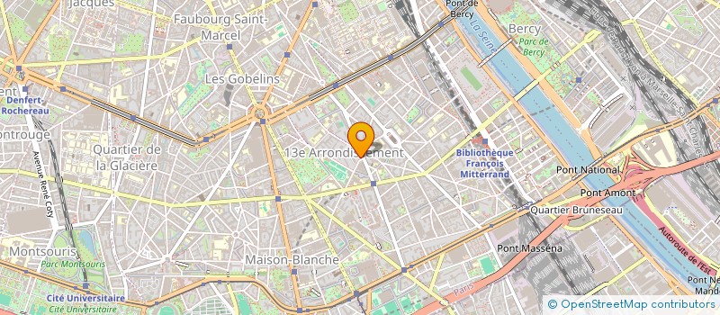 localisation de l'entreprise SCI CHAVIN à PARIS