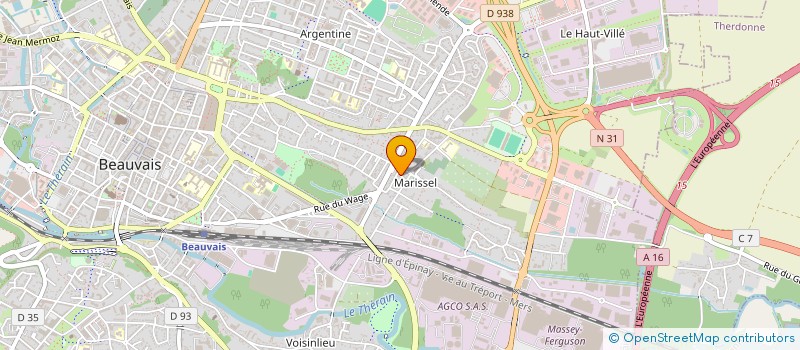 localisation de l'entreprise SCI CHAVITHEO  GOINCOURT