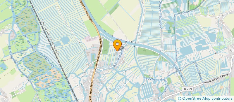 localisation de l'entreprise SCI CHAXMO  SAINT-OMER