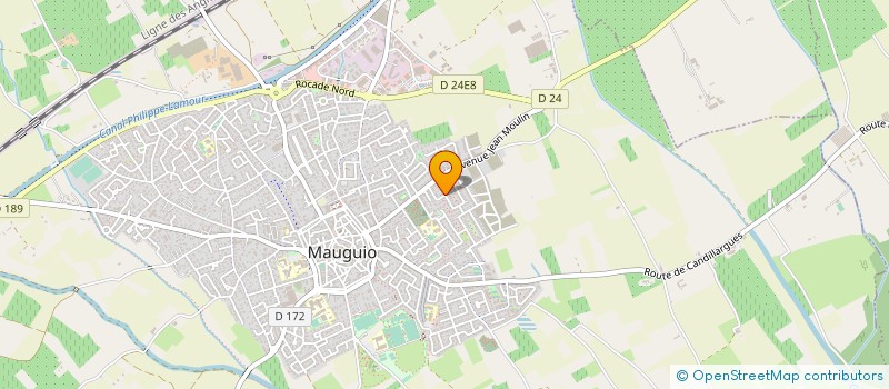 localisation de l'entreprise SCI CHAY ET COMPAGNIE  MAUGUIO