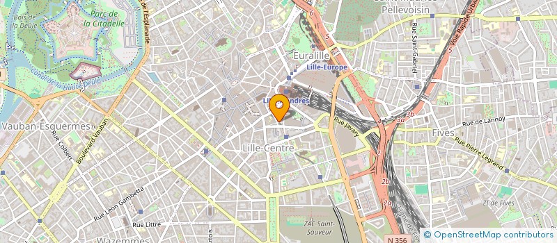localisation de l'entreprise SCI CHAYM à LILLE