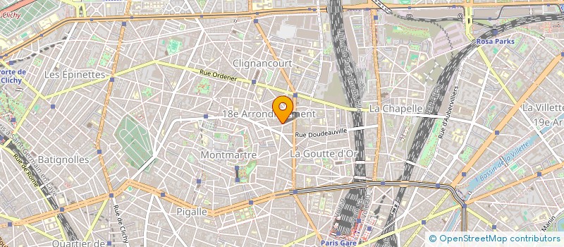 localisation de l'entreprise SCI CHB  PARIS