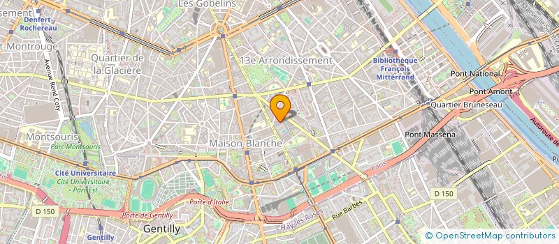 localisation de l'entreprise SCI CHC  PARIS