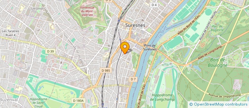 localisation de l'entreprise SCI CHC à SURESNES