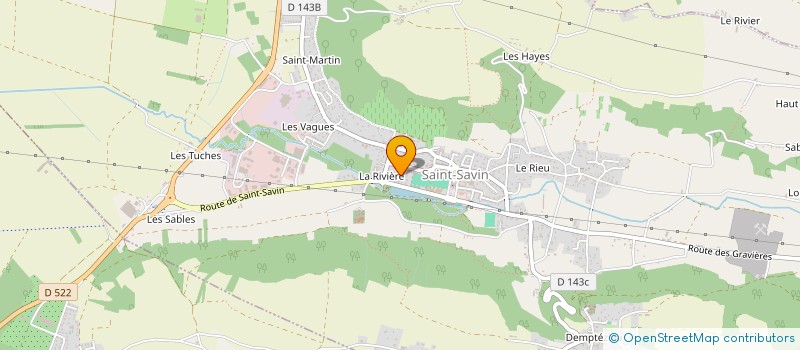 localisation de l'entreprise SCI CHE DES VIGNES RUE DE LA SALIERE  RUY-MONTCEAU