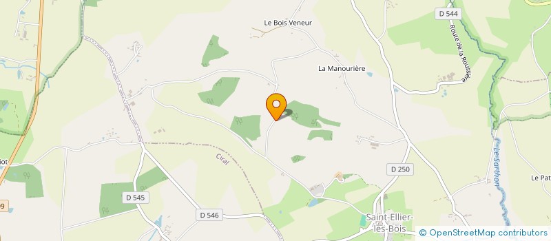 localisation de l'entreprise SCI CHEBOSS à L'OREE-D'ECOUVES