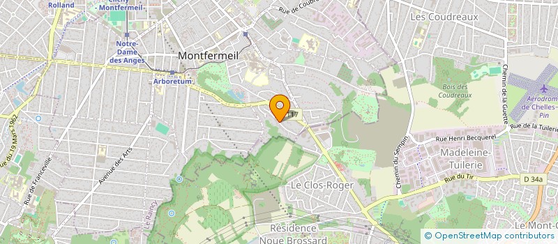 localisation de l'entreprise SCI CHEC à MONTFERMEIL