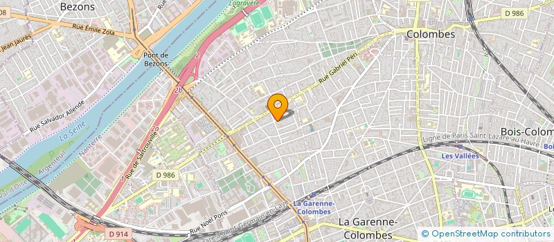 localisation de l'entreprise SCI CHECH à COLOMBES