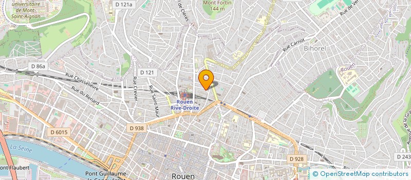 localisation de l'entreprise SCI CHECK IN à ROUEN