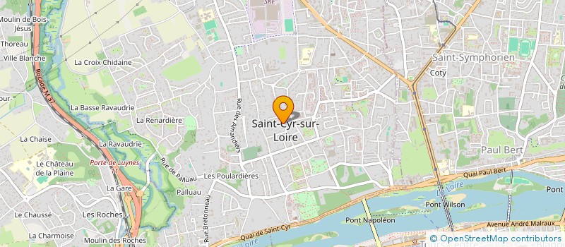 localisation de l'entreprise SCI CHECY  SAINT-CYR-SUR-LOIRE