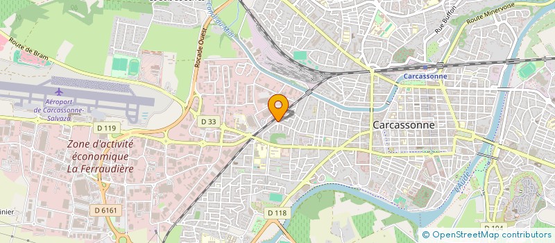 localisation de l'entreprise SCI CHED à CARCASSONNE